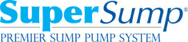 Logo for our SuperSump® Pump System, available in Rockville and other parts of Maryland