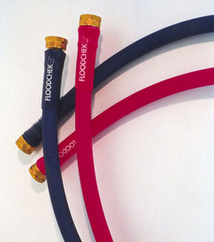 Photo of our FloodCheck washer hoses, available in Taneytown