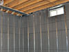 Installation of basement wall insulation in Baltimore, Gaithersburg, Frederick