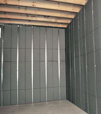 Thermal insulation panels for basement finishing in Gaithersburg, Maryland